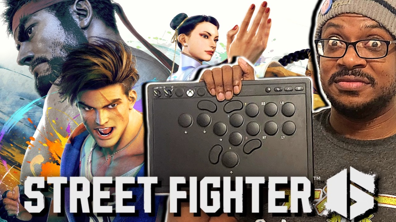 Leshar Controller Learning Street Fighter 6 With A Leverless Controller Is Brutal - YouTube