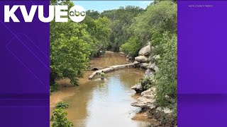 Rain water fills part of Jacob's Well