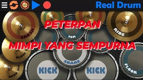 Peterpan - Mimpi Yang Sempurna (Real Drum Cover)