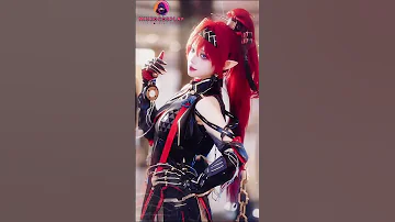 MiuKoCosplay Wuthering Waves Yinlin Cosplay Show WutheringWaves WutheringWavescosplay Yinlin 吟霖 