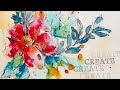 How to Paint a Loose Watercolor Flower