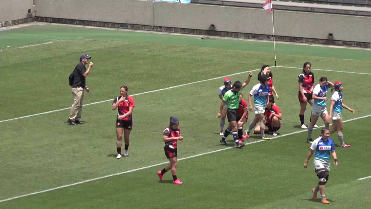 太陽生命ウィメンズセブンズシリーズ16第3戦 東京大会 北海道バーバリアンズディアナ V 合同aチーム Youtube