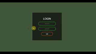 Animated Login Form Using HTML5 & CSS3 | THE DEBUGGER | Web Development |