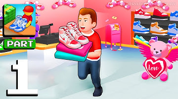 Outlets Rush - Gameplay Walkthrough Part 1 - Shop Fast and Build Your Mall Empire (iOS, Android)