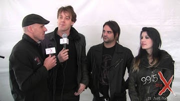 Sick Puppies Interview - Carolina Rebellion 2013 - 99.5 The X
