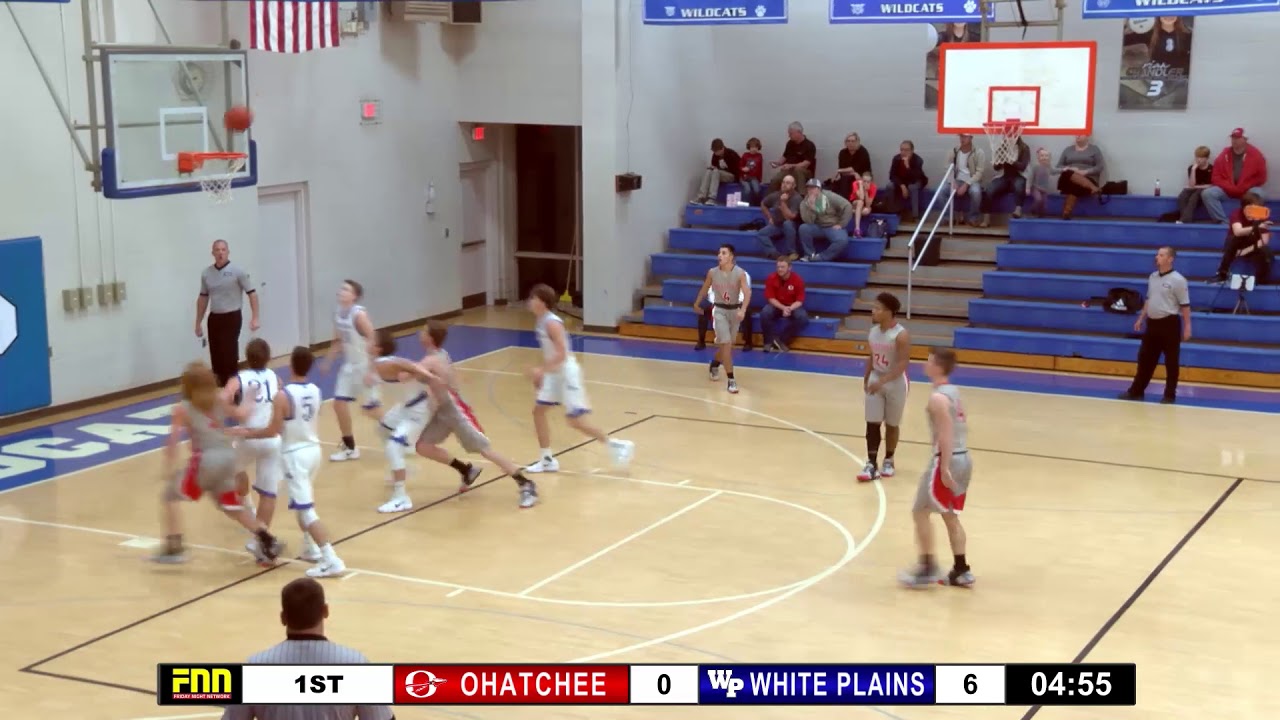 White Plains Wildcats Basketball on FNN Boys vs Ohatchee YouTube