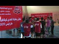 تسليم كأس بطولة تحدي كوكاكولا 2009 في طرابلس- ليبيا