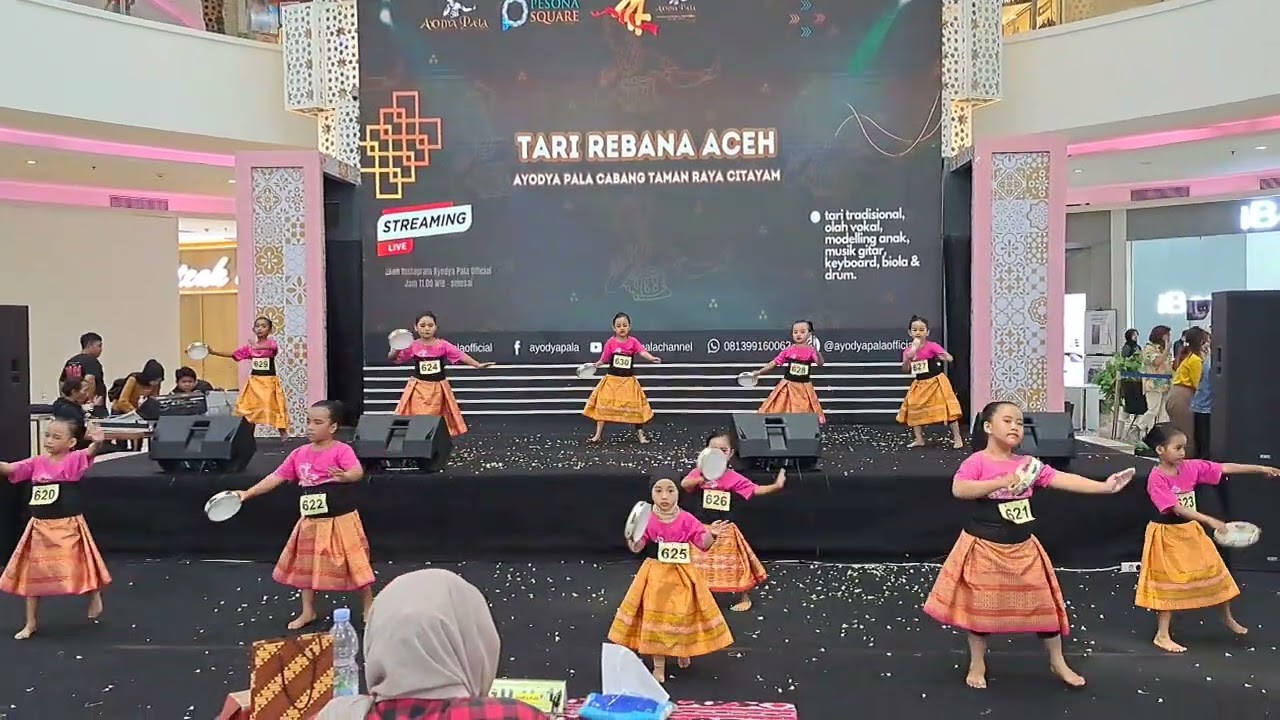 Tari Rebana Aceh | Tes Persiapan UKT | Ayodya Pala, Taman Raya Citayam