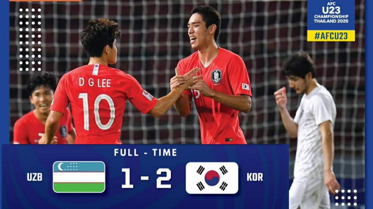 Uzbekistan vs Korea 1-2 | All Goals & Full Highlights | AFC U23