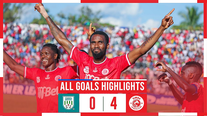 MAGOLI YOTE | TABORA UNITED {0} VS SIMBA SC {4} | LIGI KUU YA NBC 2023/24