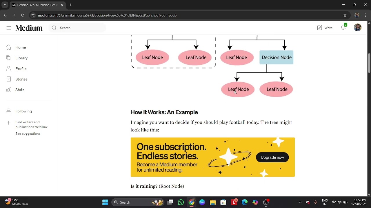 Decision Tree Algorithm Explain