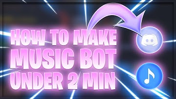 [Outdated] How to make a music bot for Discord in 2 minutes!! (No Coding)