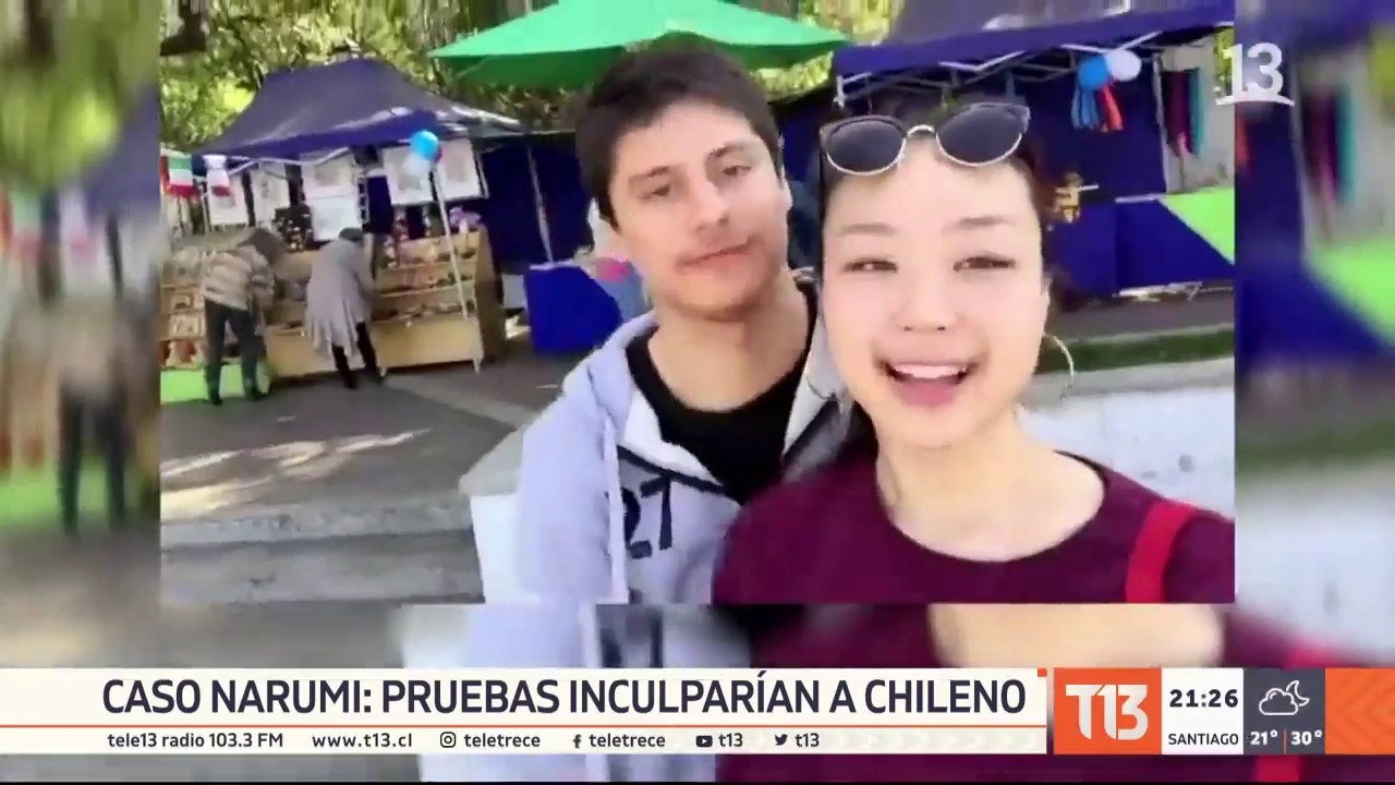 Caso Narumi: pruebas inculparían a chileno Nicolás Zepeda