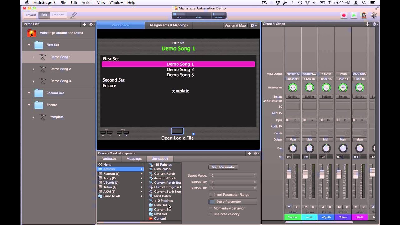 Mainstage software for mac