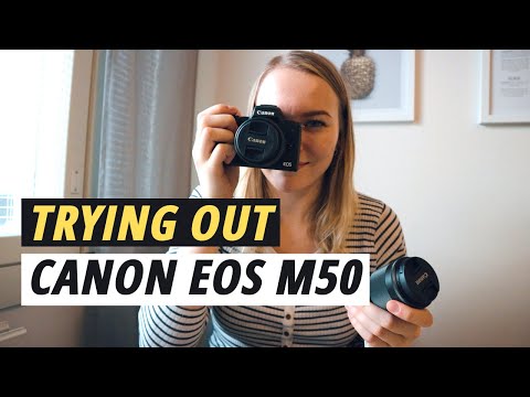 CANON EOS M50 unboxing + first impressions ✨