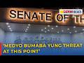 Banta sa Senado, bahagyang bumaba matapos ang ulat ng security threat noong nakaraang linggo