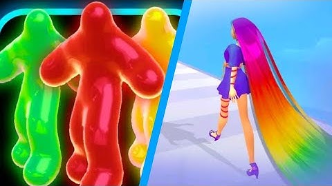 Blob Runner 3D Vs Hair Challenge Walkthrough Android Gameplay