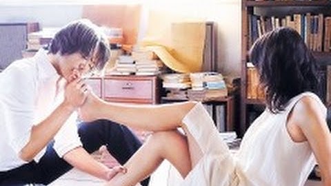 榮倉と豊川の映画『娚の一生』の予告編に登場する“足キス”映像