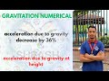 Gravitation numerical class 11 ❤️