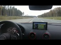 Audi RS3 400 PS - Top Speed 291km/h limited - Autobahn
