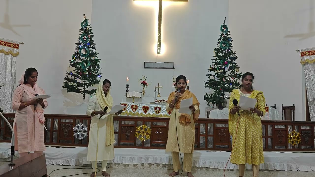 Youth christmas program. 4 wise women skit. TELC Arockiyanathar church Thirupputtur. 26.12.25