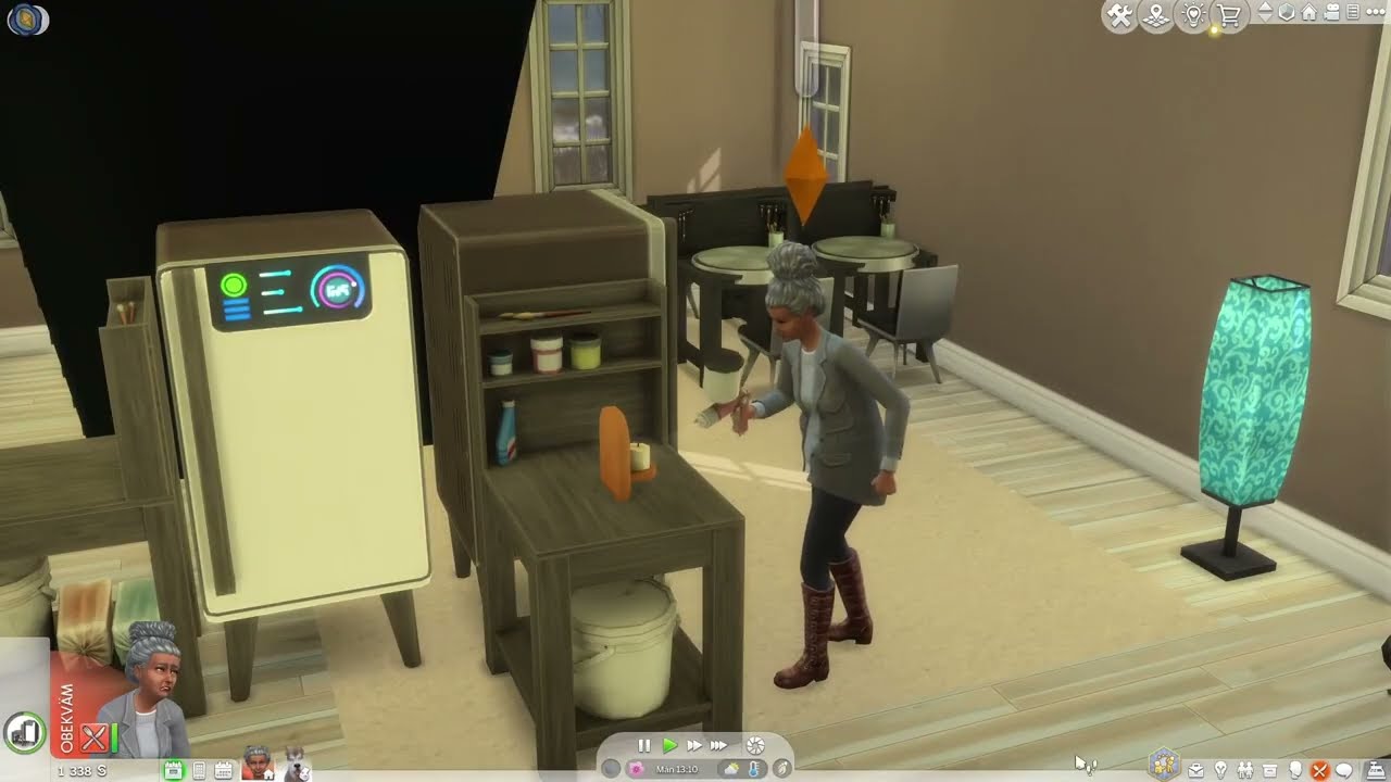 Elviras företag blomstrar./sims4