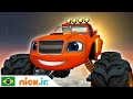 Blaze and the Monster Machines | As melhores pistas de corrida - parte 1 | Nick Jr. em Português