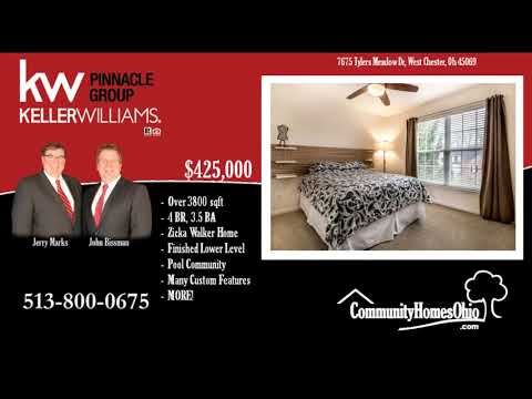 7675 Tylers Meadow Dr, West Chester, OH home video tour
