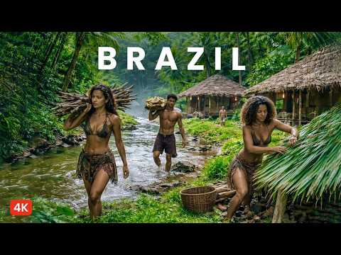 Wonders of Brazil | What’s the Hidden Reality of Brazilian Villages? | Nature Documentary 4k