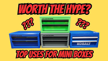 10 Genius Ways To Use Mini Toolboxes!