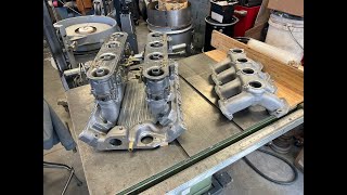 IR Inline Carb Intake for Ford FE Lost Foam Casting