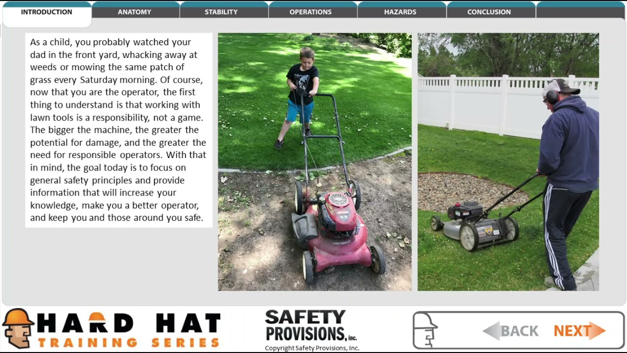 Landscaping Safety (OSHA) - YouTube