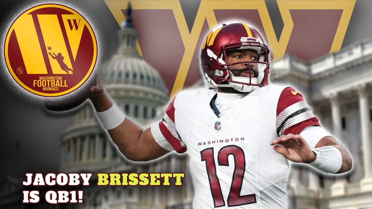 Washington Commanders Name Jacoby Brissett STARTING Quarterback! - YouTube