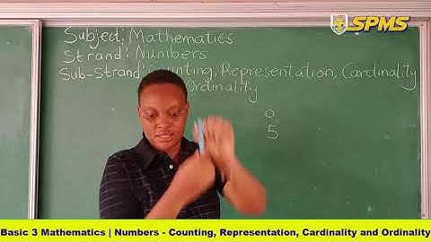 basic 3 mathematics numbers counting representation cardinality and ordinality 0