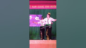 Múa Thái Chiềng Mung chào mừng xã đạt chuẩn nông thôn mới ❤️