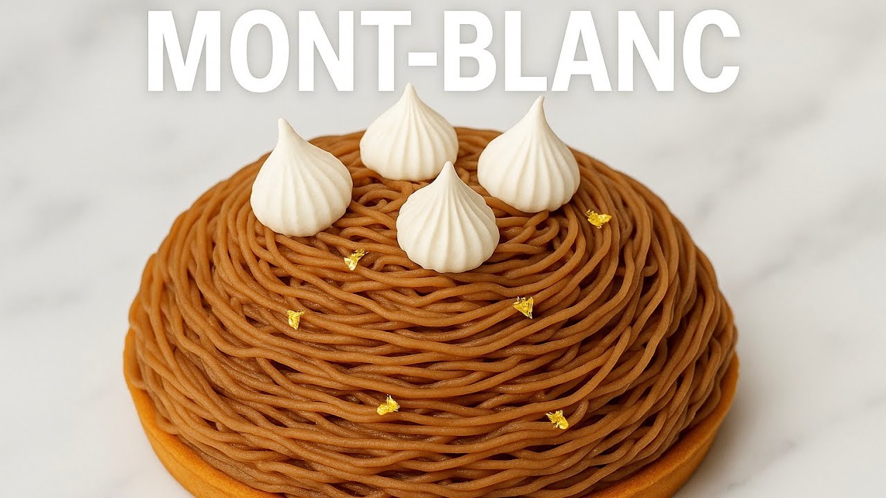 Recette Du Delicieux Mont Blanc Youtube