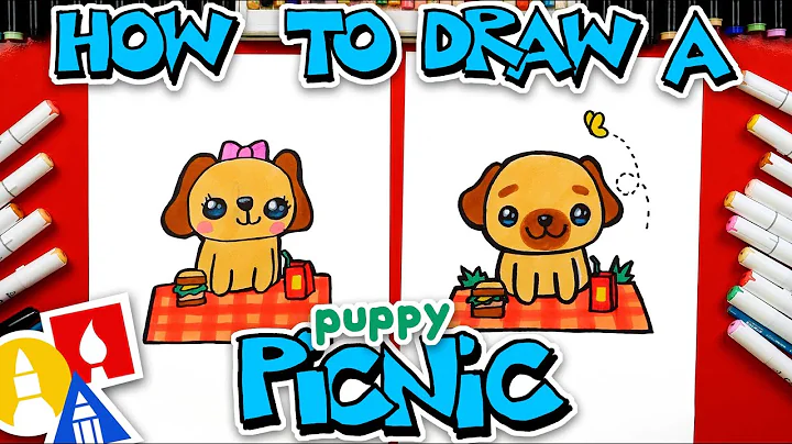How To Draw A Puppy Picnic