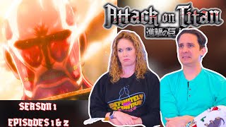 Download Lagu Attack on Titan Season 1 Reaction | Episodes 1 \u0026 2 | DUB MP3