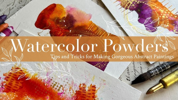 Graphite Watercolor - Making Your Own Graphite Watercolors from Graphite  Powder And Pigments, DENISE LOVE