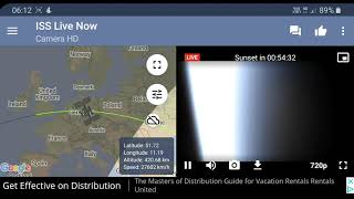 International Space Station on ISS Live Now app screenshot 4