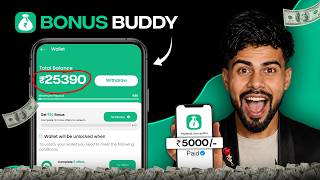 Bonus Buddy App Se Paise Kaise Kamaye || New Earning App 2026 🔥 || Refer And Earn Apps #money  screenshot 2
