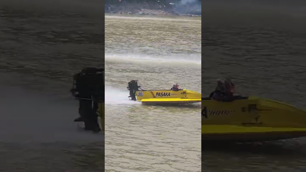 Kapit Powerboat Race 2025 - 50hp & Below  Tunnel Boat Race 1