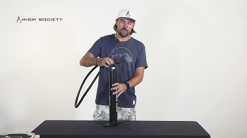 HS SUP hand pump demo