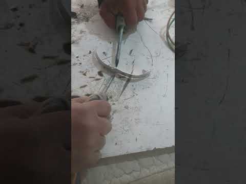 لحام قطعتين المنيوم