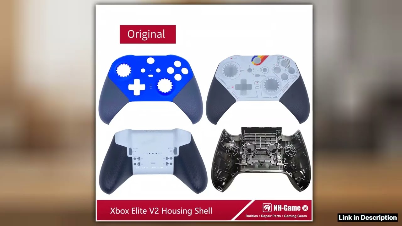 Replacement Housing Case For Xbox Elite Series 2 Controller Front Faceplate Shell Back Cover