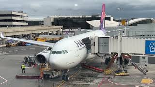 Hawaiian Airlines A330200 New York (JFK)  Honolulu (HNL) Economy Comfort [4K]