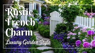 French Garden Front Yard Ideas That Turn Heads 🌿 Achieve Iconic and Chic Elegance