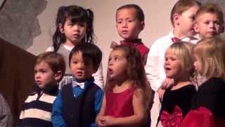 Jesus Christ Was Born- Jack's preschool Christmas program