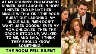 They Laughed at Me for Being a Single Mom—Until the Groom Revealed What I Did for Him