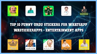 Top 10 Funny Urdu Stickers For Whatsapp Wastickerapps Android Apps screenshot 1